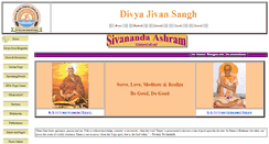 Desktop Screenshot of divyajivan.org